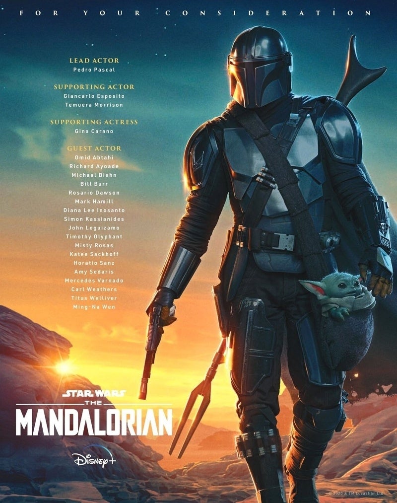 The Mandalorian 2 - Gina Carano Candidata Da Disney Agli Emmy Awards ...