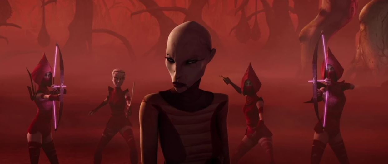 Asajj Ventress e le Sorelle della Notte