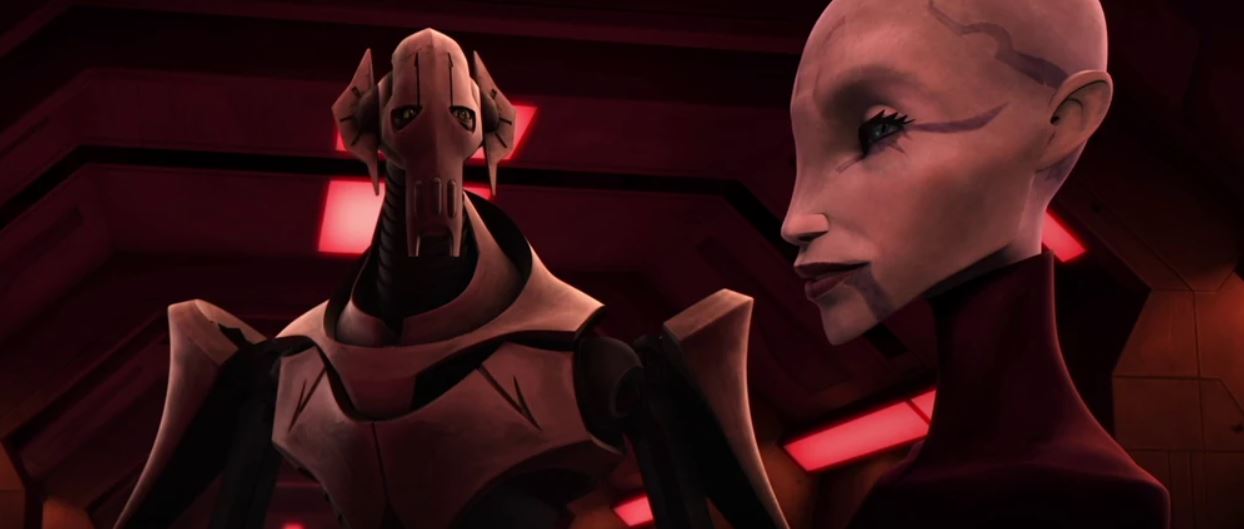 Asajj Ventress e il Generale Grievous