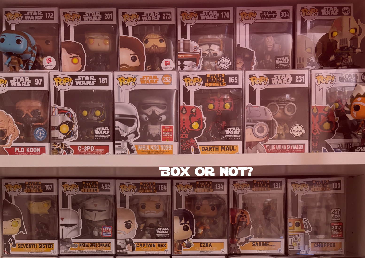 Funko Pop Star Wars Box or Not