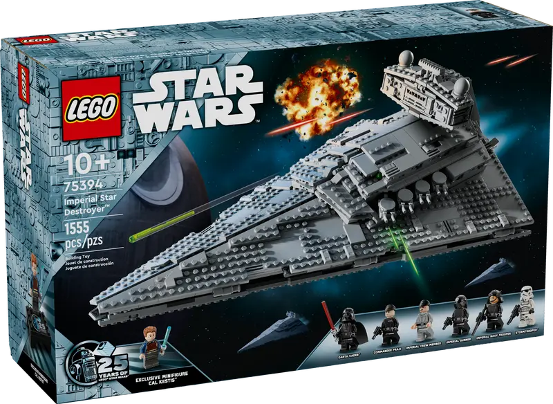 La confezione del nuovo set  Imperial Star Destroyer 