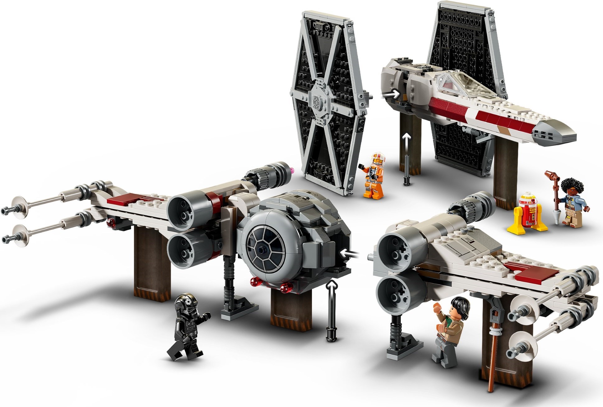 Mash-up TIE Fighter e X-Wing - set 75393 - LEGO Star Wars