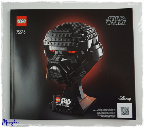 LEGO STAR WARS 75343 DARK TROOPER HELMET