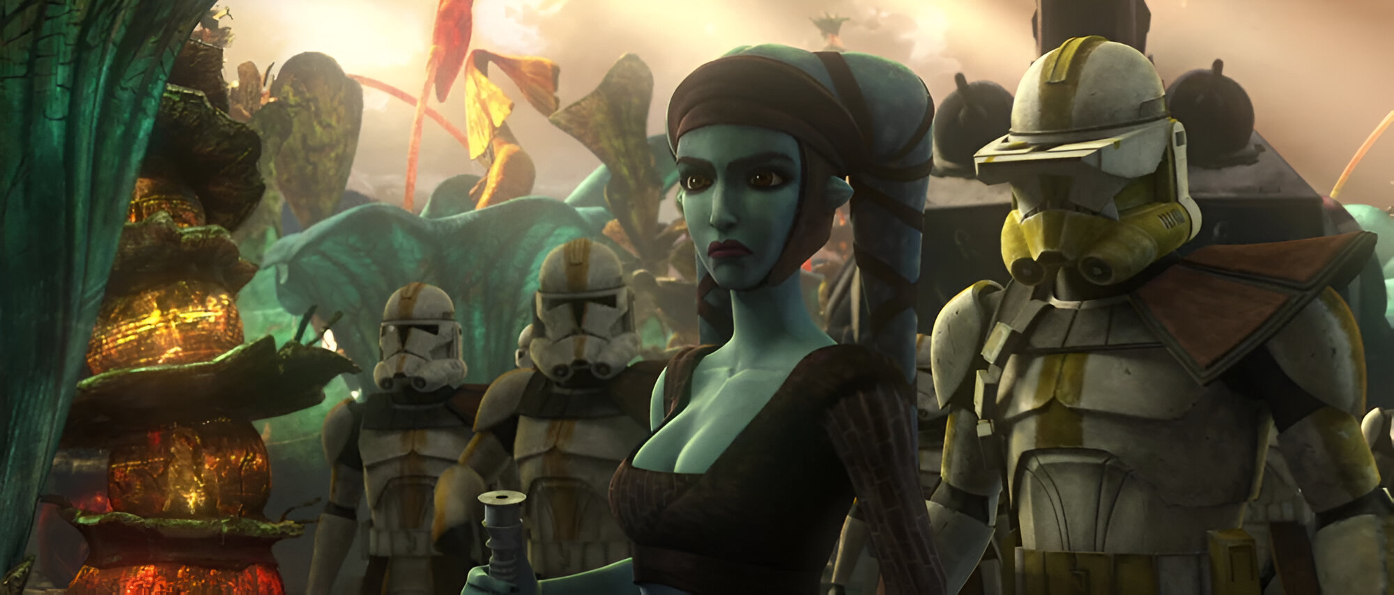 Aayla Secura e la 327th Star Corps