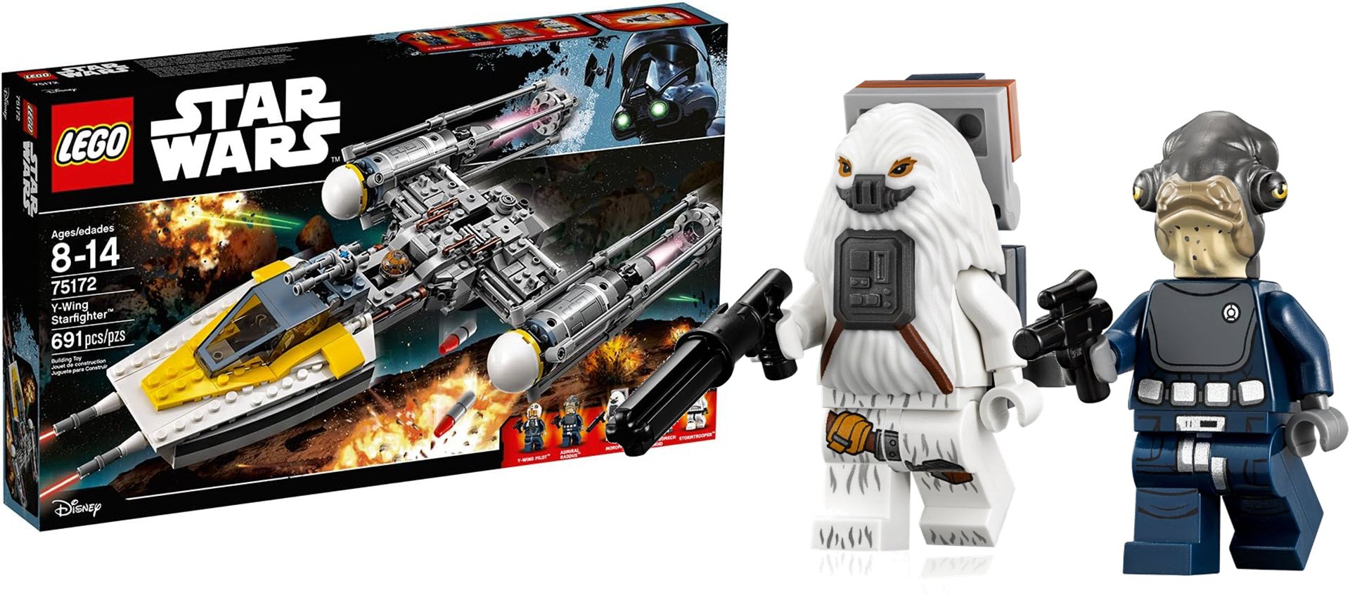 Andor e Rogue One - LEGO Star Wars Y-Wing 75172